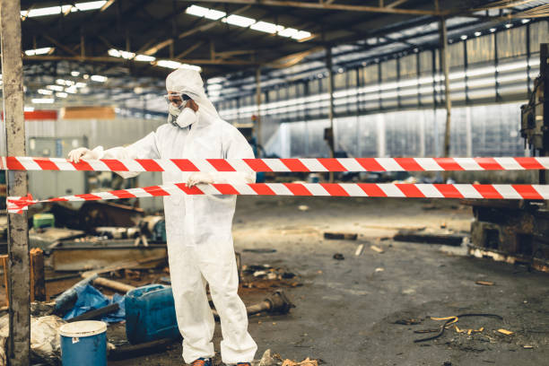 Professional Biohazard technician working in Rockville, IN